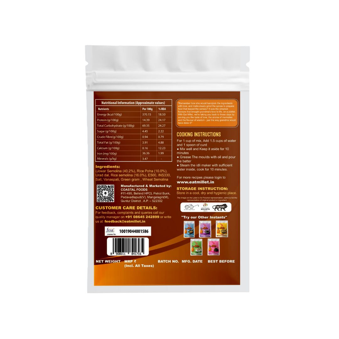 Instant Millet Idli Mix