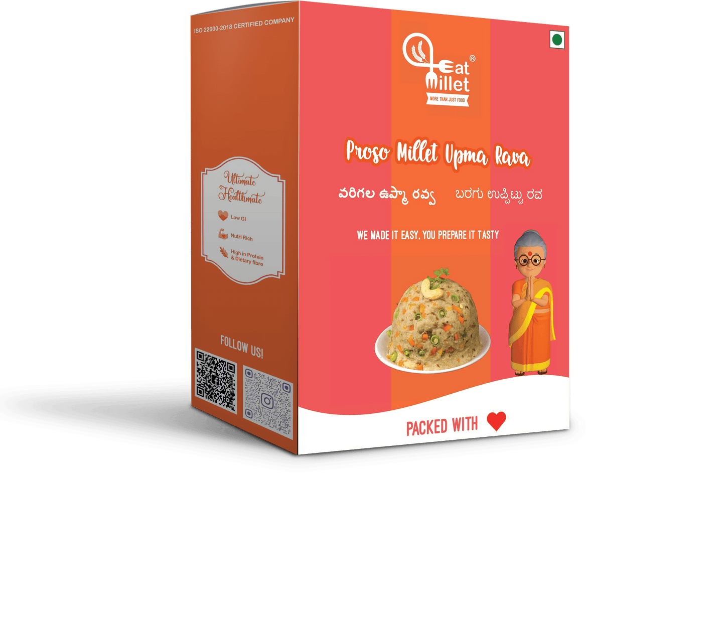 Proso Millet Upma rava