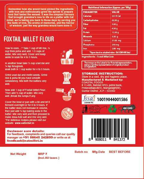 Foxtail Millet flour