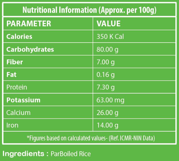 organic rice idli rava