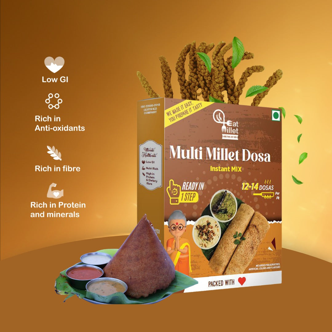 Instant Multi millet Dosa mix