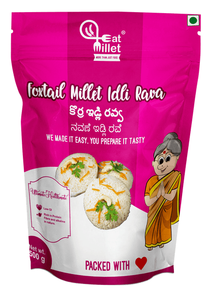 Foxtail Millet Idli Rava