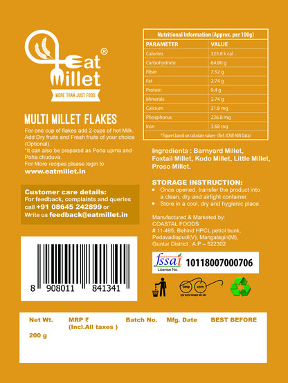 Multi Millet Flakes